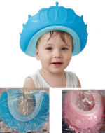 Gorro de Ducha para Bebe Ajustable Colores Surtidos  x 4 Unds