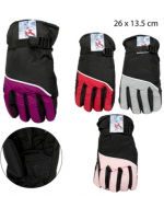 Guantes para Mujer Colores Surtidos x 12 Unds.Medida: 26 x 13.5 cm aprox.