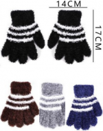 Guantes Infantil Colores Surtidos x 24 Unds. Medida: 14 cm aprox.