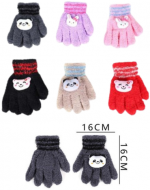 Guantes Infantil Colores Surtidos x 12 Unds. Medida: 16 cm aprox.