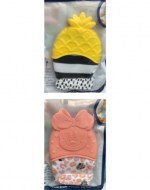 Guantes Mordedor de Silicona para Bebe Modelos Surtidos  x 6 Unds.