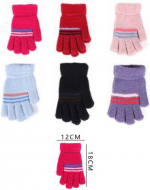 Guantes Infantil Colores Surtidos x 12 Unds. Medida: 18 cm aprox.