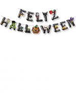 Guirnalda Feliz Halloween 14 PCS x 6 Unds.