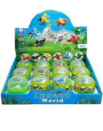 1 Set de Huevo Lego Insecto  (1 Set Trae: 12 PCS)