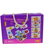 Puzzle Educativo para Aprender Inglés 45 Piezas x 4 Unds.