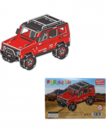 6 Set Puzzle 3D Auto (1 Set trae 24 Piezas) Medida: 29 x 21 cm aprox.