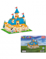 6 Set Puzzle 3D Castillo del Rey (1 Set trae 29 Piezas) Medida: 21 x 20 cm aprox.