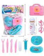 6 Set de Juguete Doctor (1 Set Trae 11 PCS) Medida: 25 x 19 cm aprox.