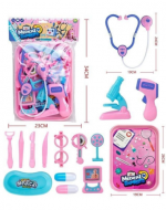 6 Set de Juguete Doctora (1 Set Trae 14 PCS) Medida: 34 x 23 cm aprox.