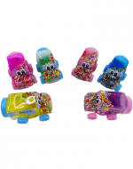 Slime Carrito Police Colores Surtidos x 12 Unds