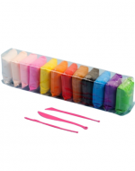 12 Set de Masa  Moldeable Colores Surtidos.(1 Set Trae: 12 PCS)
