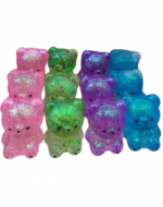 Juguete Squishy Ositos Colores Surtidos x 12 Unds.