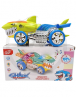 Auto Tiburon Color Unico x 4 Unds.