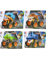 Juguete Autos Armables Transformes Modelos Surtidos x 4 Unds.