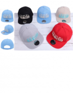 Jockey Visera Plana Colores Surtidos x 12 Unds.Talla : 8 a 14 años.