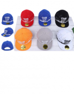 Jockey Visera Plana Colores Surtidos x 12 Unds.Talla : 8 a 14 años.