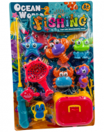 4 Set de Juego de Pesca Colores Surtidos (1 Set Trae: 9 PCS)