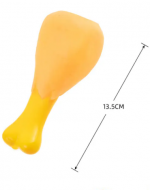 Juguete Trutro de Pollo para Perro Colores Surtidos x 12 Unds.Medida: 13.5 cm aprox.
