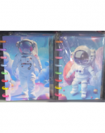 Libreta Astronauta Modelos Surtidos x 6 Unds. Medida: 21 x 14.5 cm aprox.