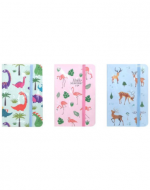 Libreta Animales Modelos Surtidos x 12 Unds. Medida: 21 x 14 cm aprox.