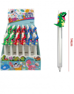 Lápices Diseño Dinosaurio x 42 Unds.Medida: 14 cm aprox.