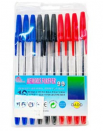 10 Set de Lápiz Pasta Colores Surtidos  (1 Set Trae: 10 PCS)
