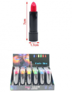 Labial de Neon para Halloween x 24 Unds.Medida: 7 x 1.7 cm aprox.
