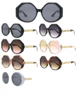 Lentes de Sol Plástico Colores Surtidos x 20 Unds.