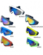 Lentes Antiparras Para Nieve Colores Surtidos x 6 Unds.Medida : Estándar