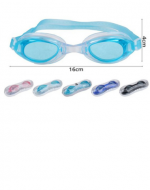 Lentes de Natación Colores Surtidos x 12 Unds.Medida: 16 x 4 cm aprox.