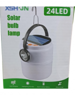 Lampara con 24 Led Solar Recargable con USB x 4 Unds.Medida; 18 x 8 cm aprox.