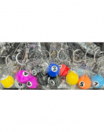 Llaveros Diseño Engomado Pool Colores Surtidos x 48 Unds.