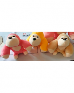 Llavero Peluche Gorila Colores Surtidos x 12 Unds.