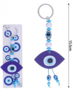 Llaveros Ojo Turco x 12 Unds.Medida: 15.5 cm aprox.