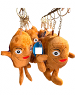 Llaveros Peluche Tung - Tung x 6 Unds.Medida: 15 cm aprox.