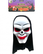 Máscara de Plástico Halloween x 6 Unds.
