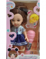 Muñeca con Accesorios  x 4 Unds.