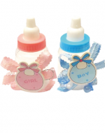12 Set de Mamadera para Baby Shower. (1 Set Trae: 2 PCS)