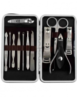 4 Set de Manicure Grande de Acero(1 Set Trae: 12 PCS)