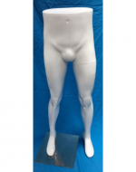 Maniquí Pierna de Hombre con Base de Metal x 1 Und.