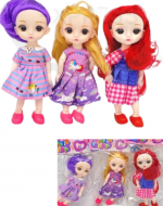 Mini Muñeca Anime Articulada Bolsa x 12 Unds.