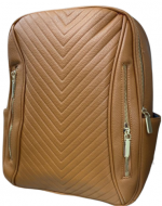 Mochila Eco Cuero Colores Surtidos x 3 Unds.