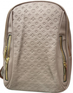 Mochila Eco Cuero Colores Surtidos x 3 Unds.