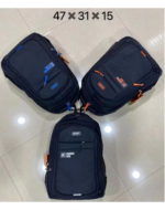 Mochila  Negra Colores Surtidos x 12 Unds. Medida: 47 x 31 x 14 cm aprox.
