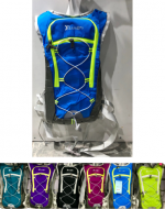 Mochila de Trackings 10 Litros Colores Surtidos x  6 Unds. Medida:50  cm aprox.