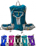 Mochila de Trackings 15 Litros Colores Surtidos x  6 Unds. Medida:50 x 40 cm aprox.