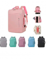 Mochila para Viaje Expandible x 6 Unds. Medida: 45 x 31 x 15 cm aprox.