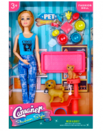 3 Set de Muñeca con Mascota. ( 1 Set trae: 10 PCS)
