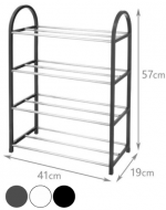 Organizador de Zapatos 4 Niveles x 6 Unds. Medida: 41 x 19 x 57 cm aprox.