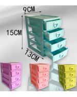 Organizador de Plástico Multi Uso Colores Surtidos x 72 Unds. Medida:15 x 13 x 9 cm aprox.